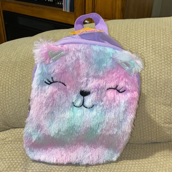 💜💖💜NWT Stella & Max Kidz Cat Small Backpack - Picture 10 of 11